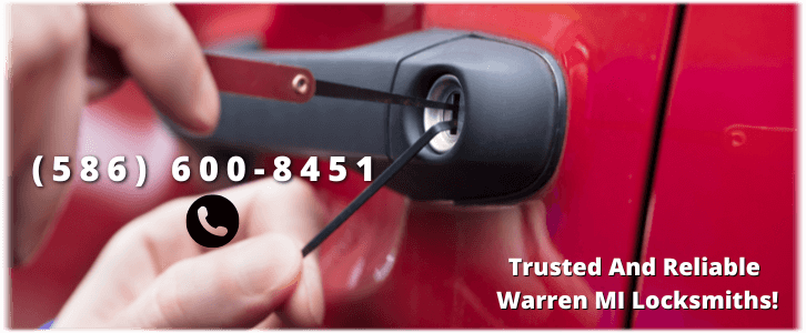 Car Lockout Service Warren MI